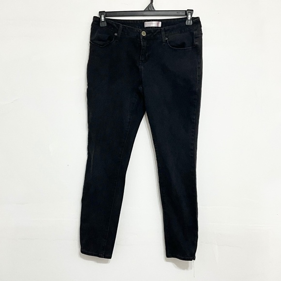 NO BOUNDARIES Juniors Denim Skinny Jeans Black Wash Pockets Size 15 - Picture 1 of 5